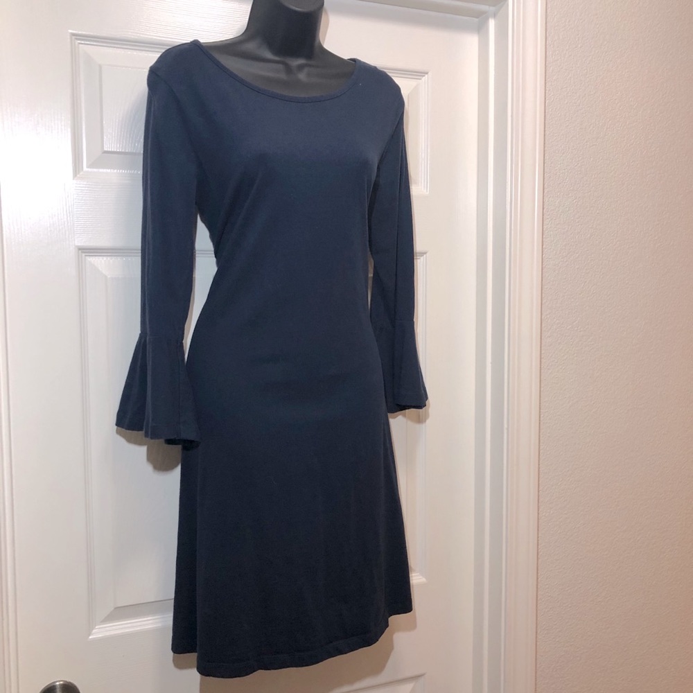 Navy blue women’s fitted dress xl